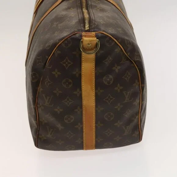 LOUIS VUITTON Monogram Keepall Bandouliere 50 Boston Bag M41416 LV Auth 125289 - Picture 4 of 16